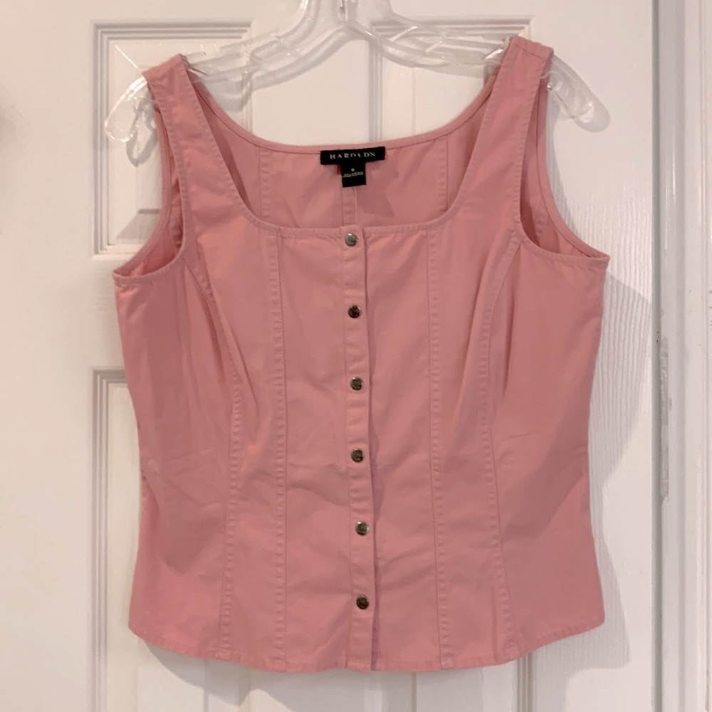 NWT - Harold’s dusty rose pink top - size 8